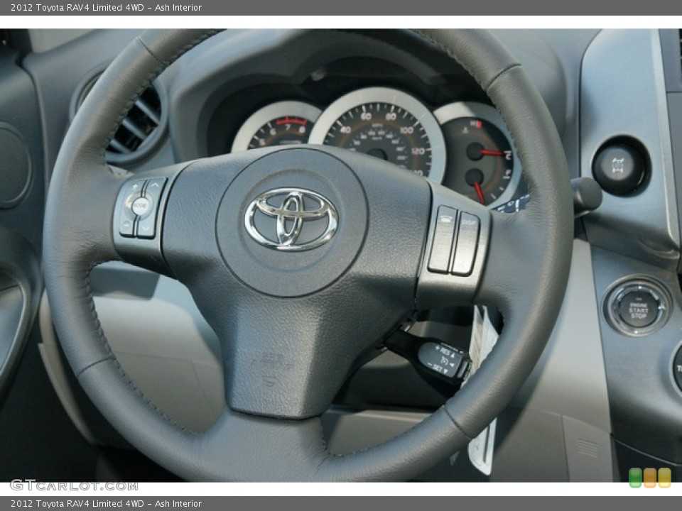 Ash Interior Steering Wheel for the 2012 Toyota RAV4 Limited 4WD #62146988