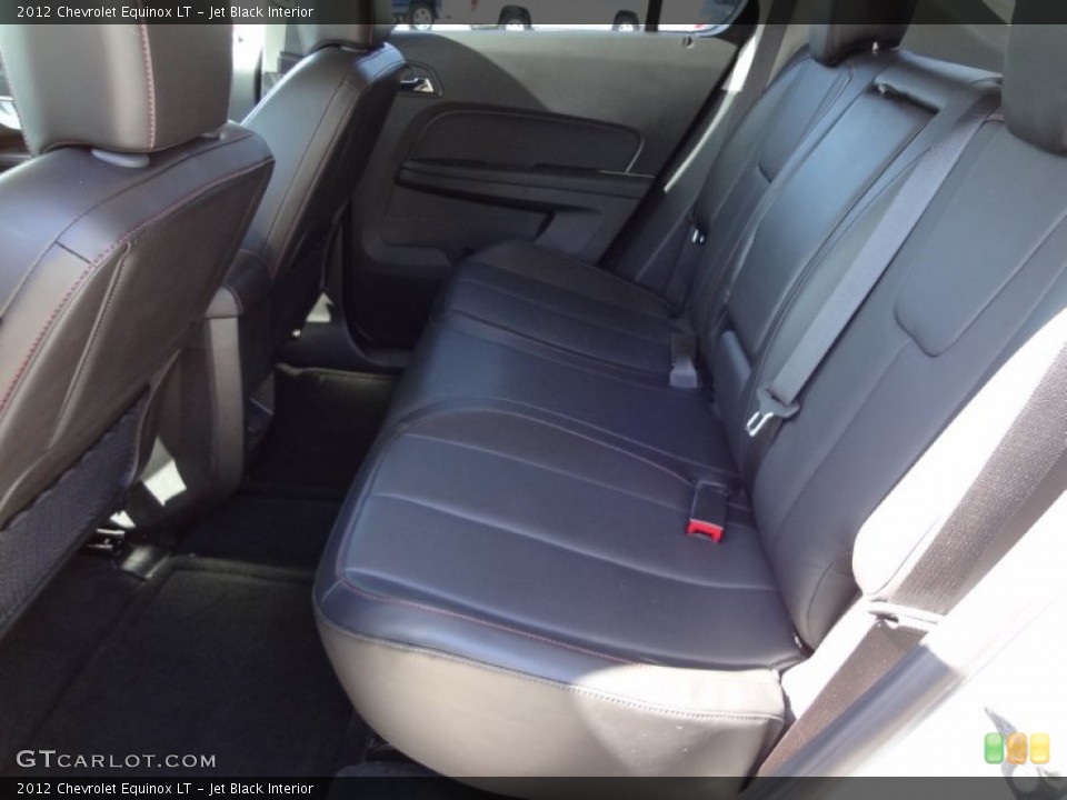 Jet Black Interior Rear Seat for the 2012 Chevrolet Equinox LT #62148075
