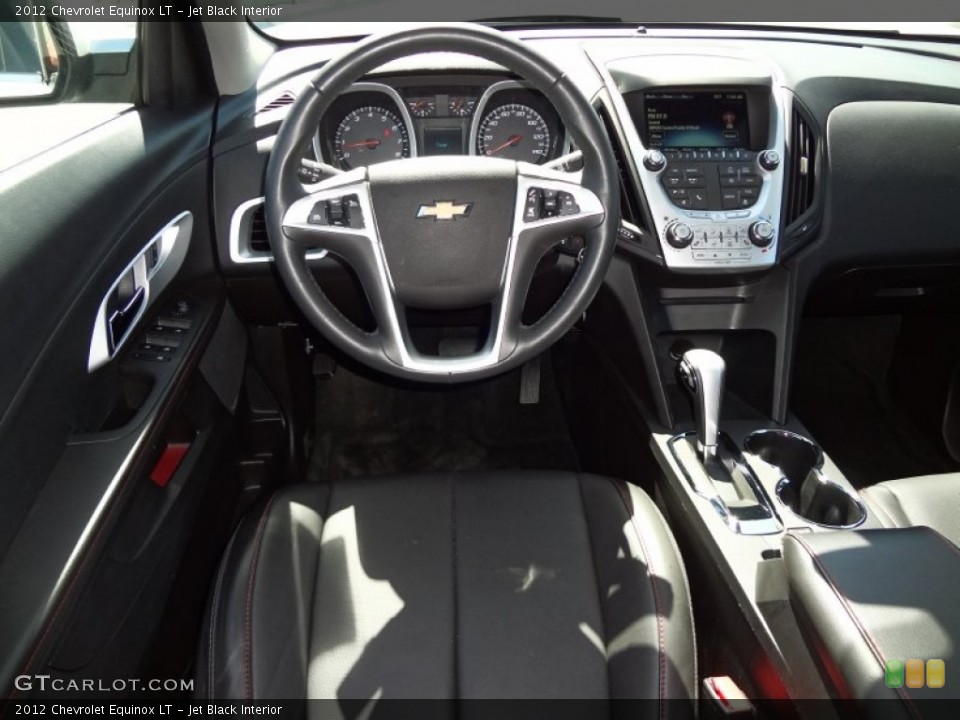 Jet Black Interior Dashboard for the 2012 Chevrolet Equinox LT #62148086