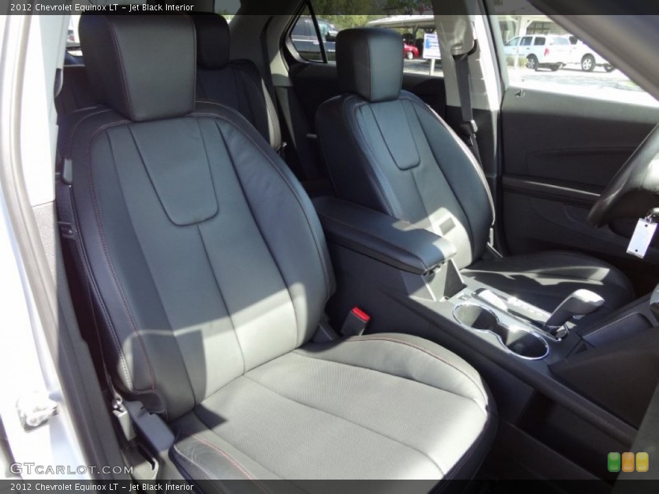 Jet Black Interior Front Seat for the 2012 Chevrolet Equinox LT #62148145