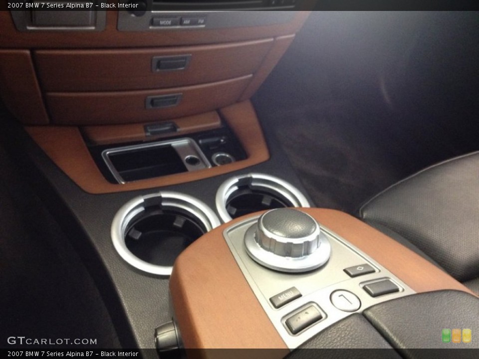 Black Interior Controls for the 2007 BMW 7 Series Alpina B7 #62149710