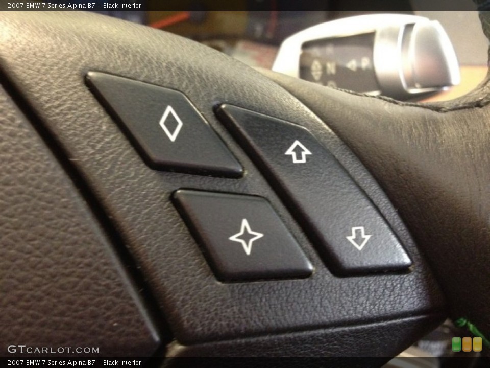 Black Interior Controls for the 2007 BMW 7 Series Alpina B7 #62149728