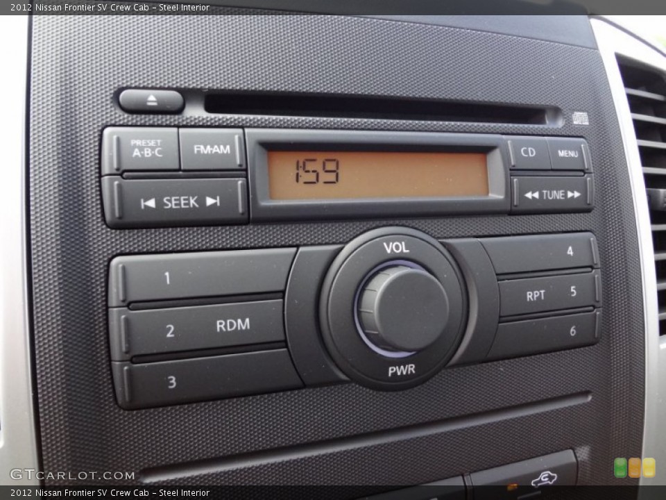 Steel Interior Audio System for the 2012 Nissan Frontier SV Crew Cab #62150392