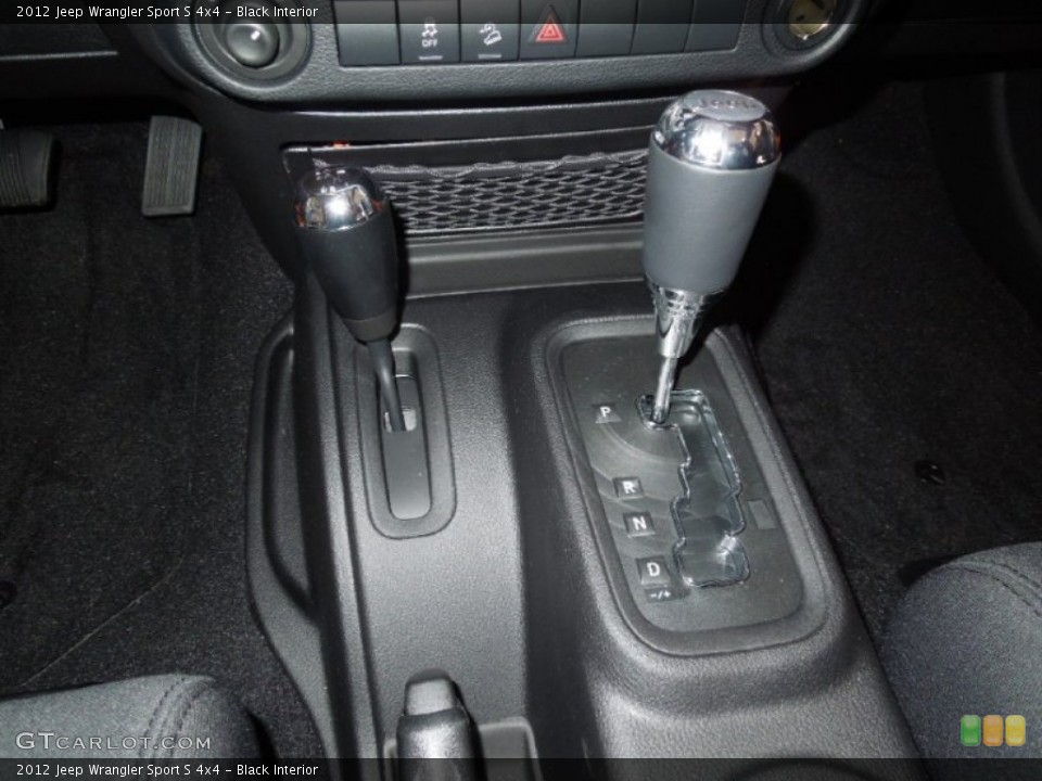 Black Interior Transmission for the 2012 Jeep Wrangler Sport S 4x4 #62151450