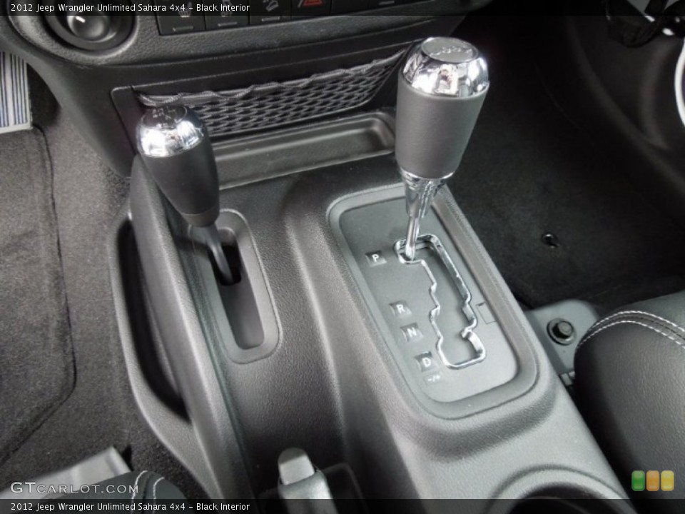 Black Interior Transmission for the 2012 Jeep Wrangler Unlimited Sahara 4x4 #62151594