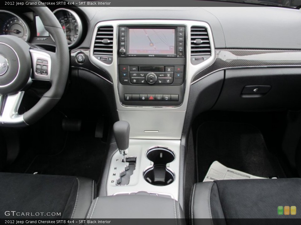 SRT Black Interior Controls for the 2012 Jeep Grand Cherokee SRT8 4x4 #62152581