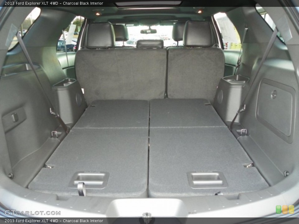 Charcoal Black Interior Trunk for the 2013 Ford Explorer XLT 4WD #62155617