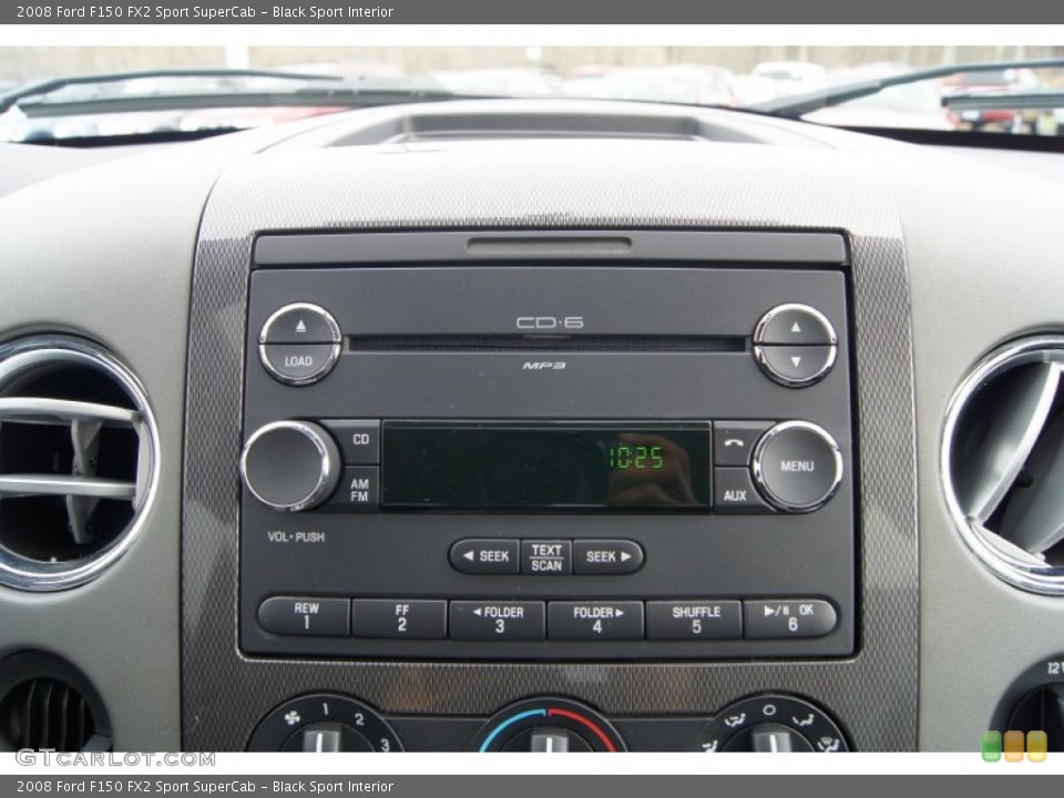 Black Sport Interior Audio System for the 2008 Ford F150 FX2 Sport SuperCab #62158113