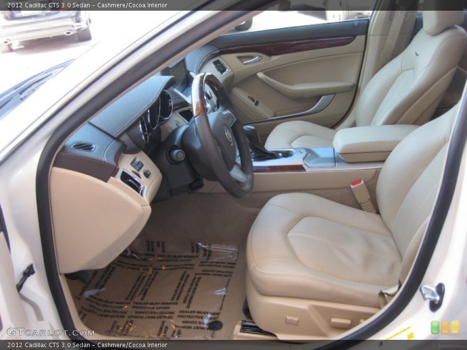Cashmere/Cocoa Interior Photo for the 2012 Cadillac CTS 3.0 Sedan #62158212