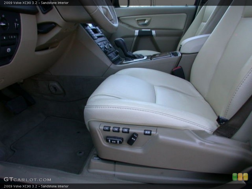 Sandstone Interior Front Seat for the 2009 Volvo XC90 3.2 #62159710