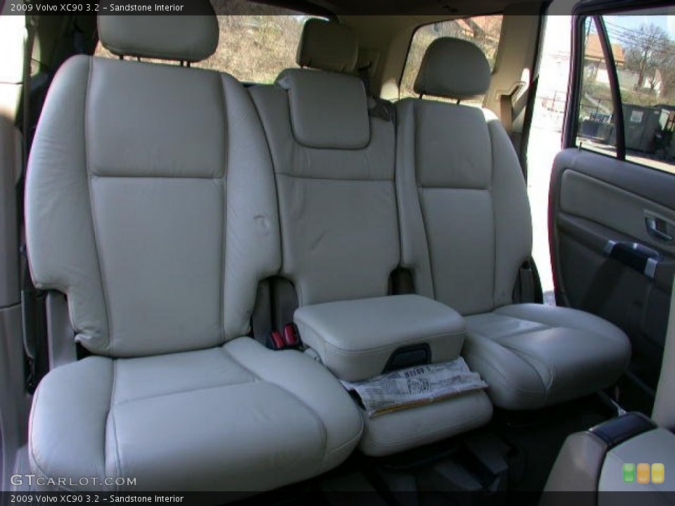 Sandstone Interior Rear Seat for the 2009 Volvo XC90 3.2 #62159719