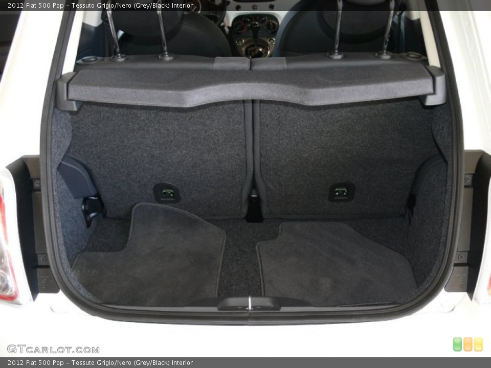 Tessuto Grigio/Nero (Grey/Black) Interior Trunk for the 2012 Fiat 500 Pop #62161529