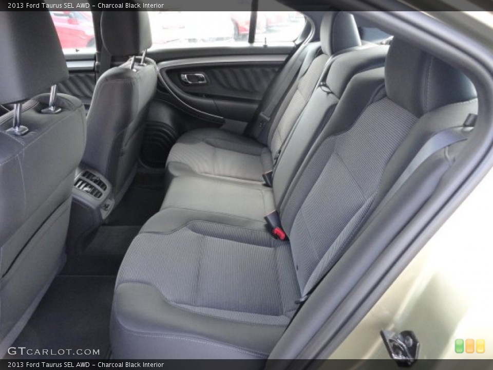 Charcoal Black Interior Rear Seat for the 2013 Ford Taurus SEL AWD #62162221