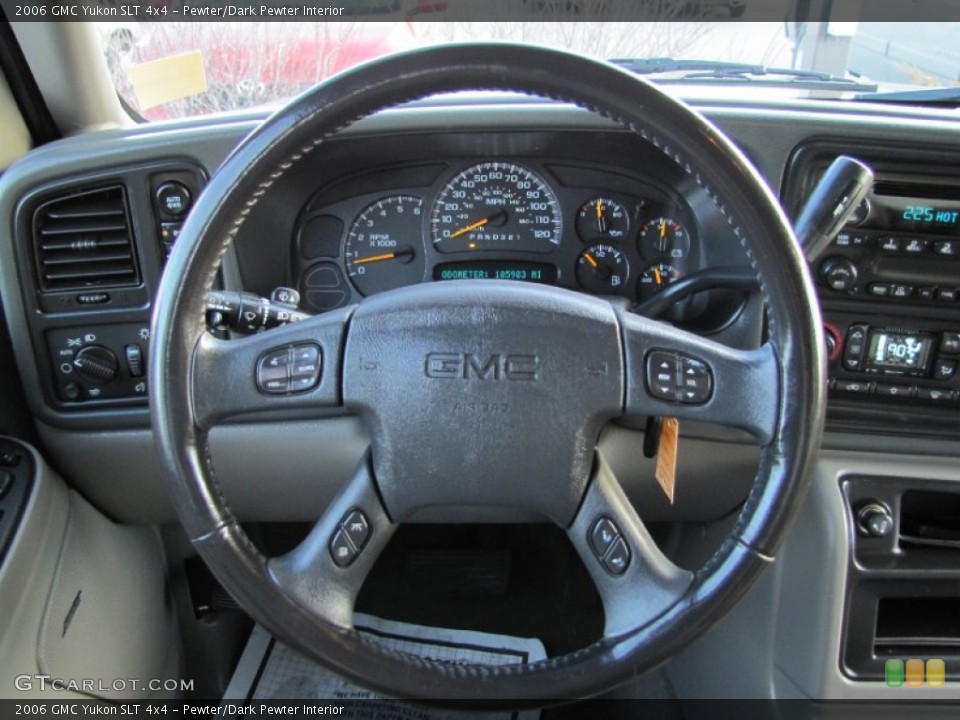 Pewter/Dark Pewter Interior Steering Wheel for the 2006 GMC Yukon SLT 4x4 #62165962