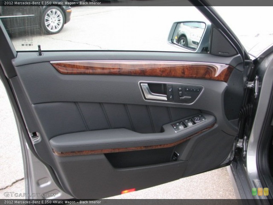 Black Interior Door Panel for the 2012 Mercedes-Benz E 350 4Matic Wagon #62179693