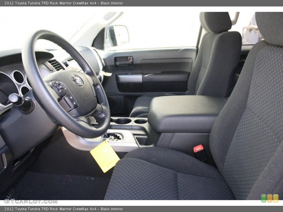 Black Interior Photo for the 2012 Toyota Tundra TRD Rock Warrior CrewMax 4x4 #62180953