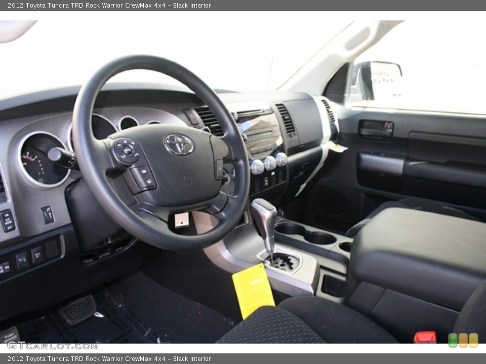 Black Interior Photo for the 2012 Toyota Tundra TRD Rock Warrior CrewMax 4x4 #62180962