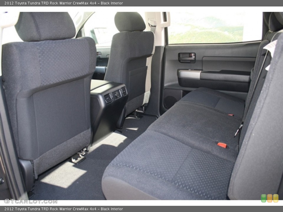 Black Interior Photo for the 2012 Toyota Tundra TRD Rock Warrior CrewMax 4x4 #62180989