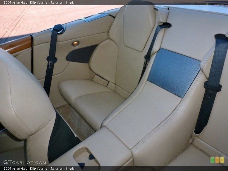 Sandstorm Interior Rear Seat for the 2006 Aston Martin DB9 Volante #62184205