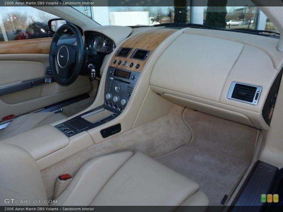 Sandstorm Interior Dashboard for the 2006 Aston Martin DB9 Volante #62184223