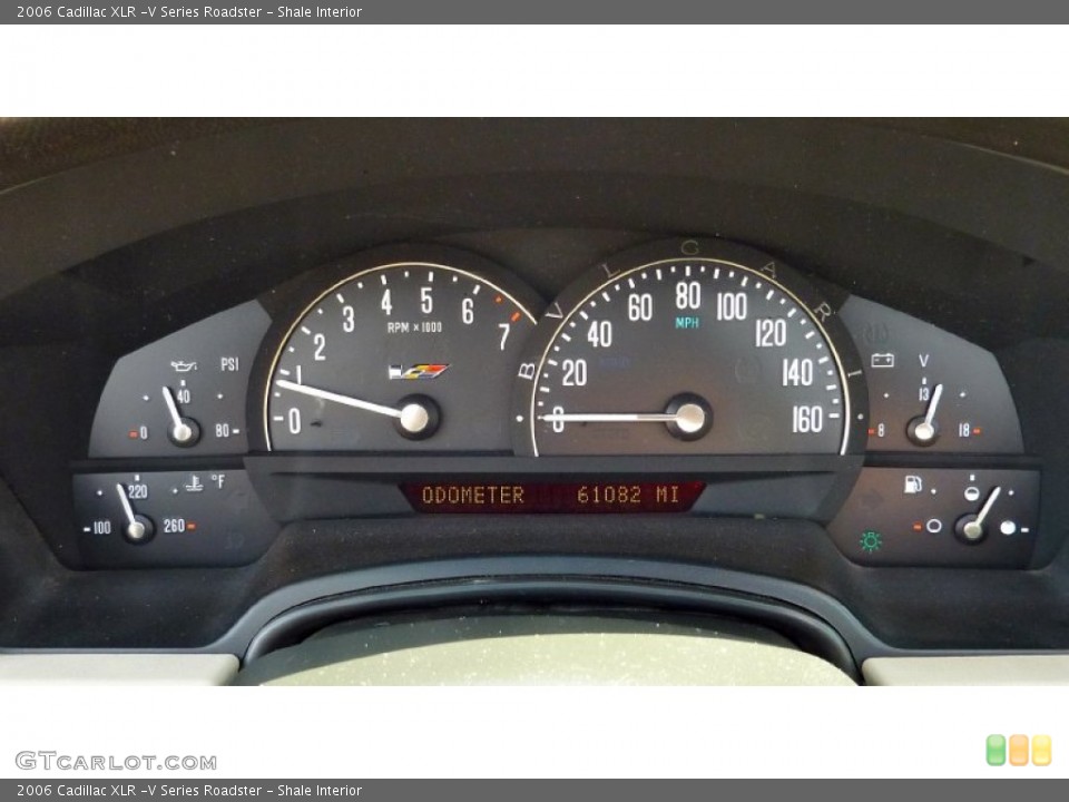 Shale Interior Gauges for the 2006 Cadillac XLR -V Series Roadster #62185480