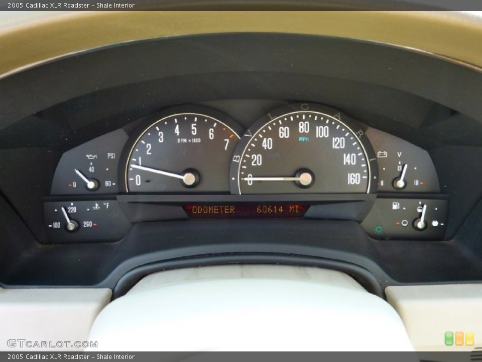 Shale Interior Gauges for the 2005 Cadillac XLR Roadster #62185657