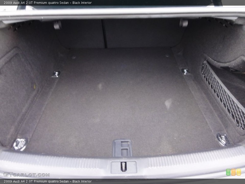 Black Interior Trunk for the 2009 Audi A4 2.0T Premium quattro Sedan #62187475