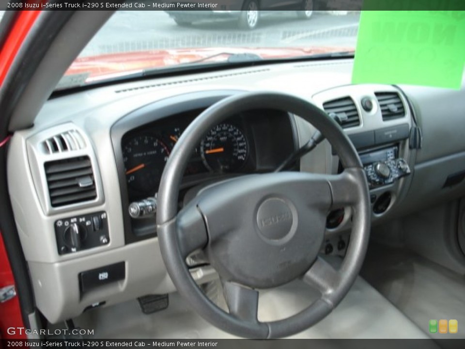 Medium Pewter Interior Steering Wheel for the 2008 Isuzu i-Series Truck i-290 S Extended Cab #62188594