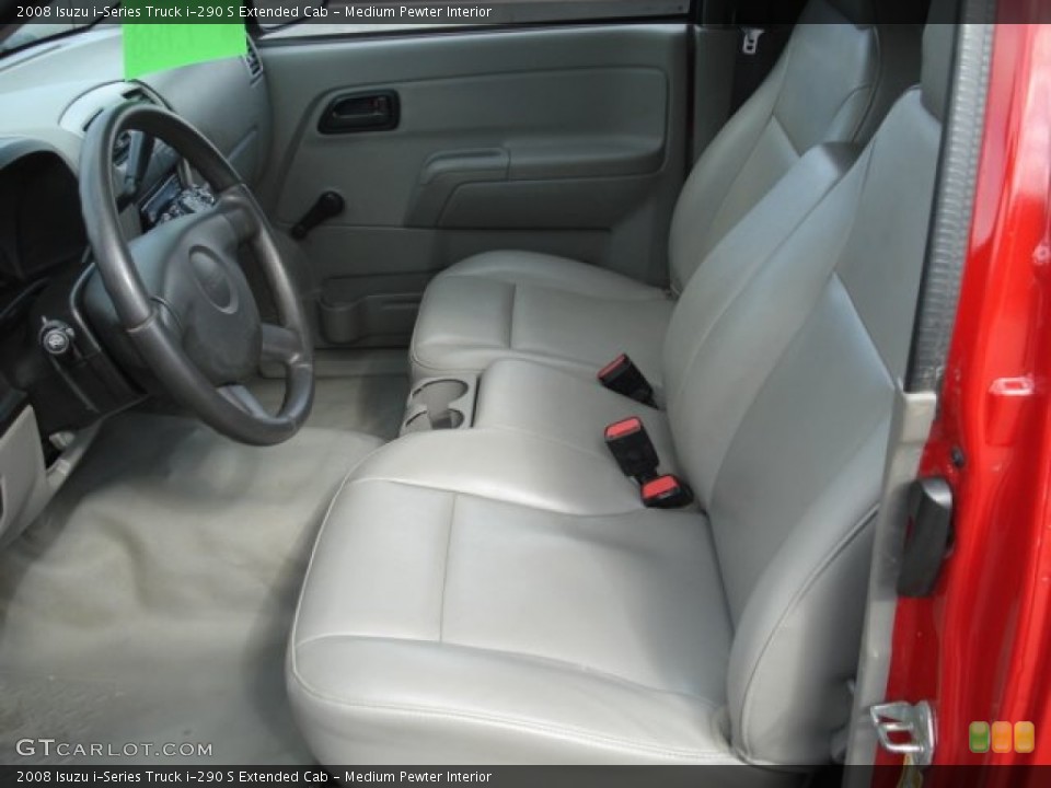 Medium Pewter Interior Front Seat for the 2008 Isuzu i-Series Truck i-290 S Extended Cab #62188600