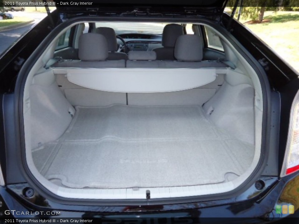 Dark Gray Interior Trunk for the 2011 Toyota Prius Hybrid III #62194898