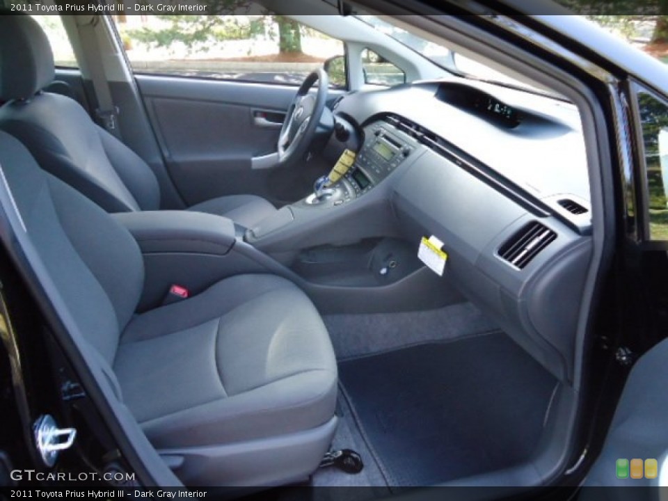 Dark Gray Interior Dashboard for the 2011 Toyota Prius Hybrid III #62194915
