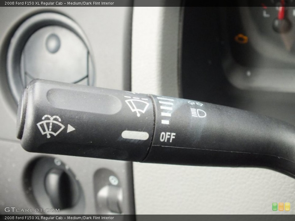 Medium/Dark Flint Interior Controls for the 2008 Ford F150 XL Regular Cab #62196314