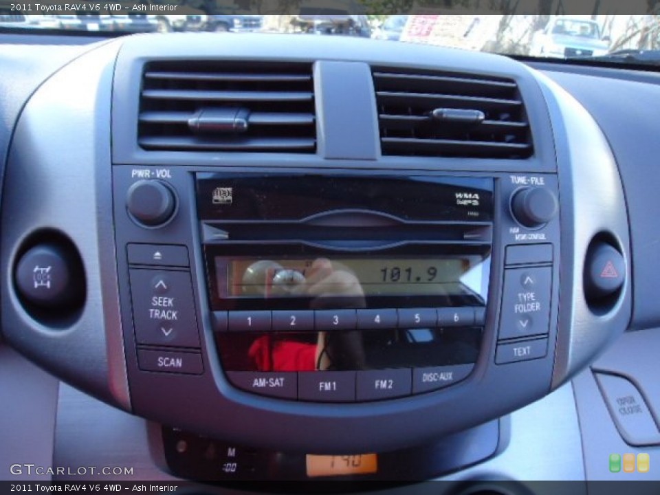 Ash Interior Audio System for the 2011 Toyota RAV4 V6 4WD #62196560