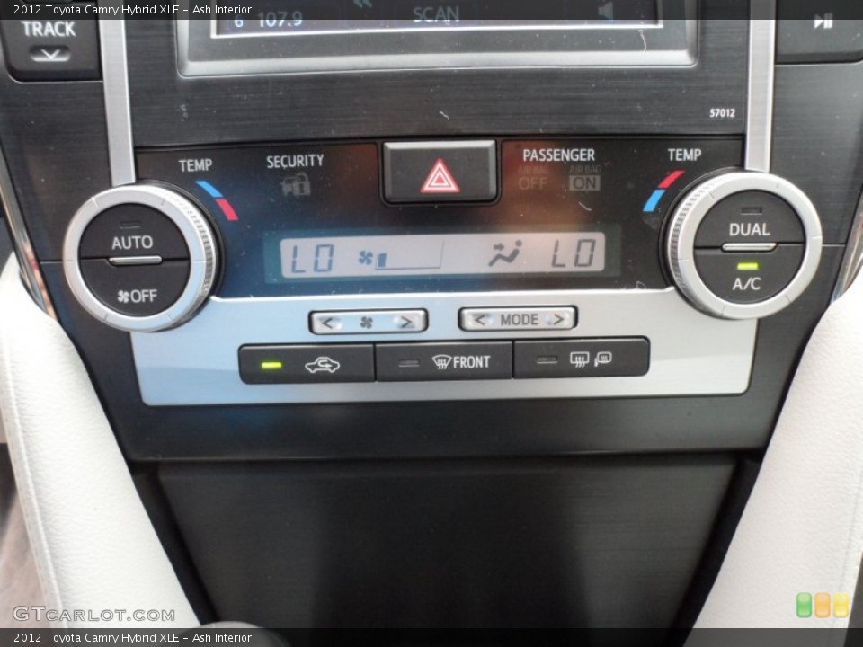 Ash Interior Controls for the 2012 Toyota Camry Hybrid XLE #62198369