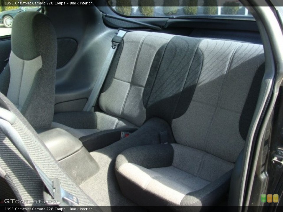 Black 1993 Chevrolet Camaro Interiors
