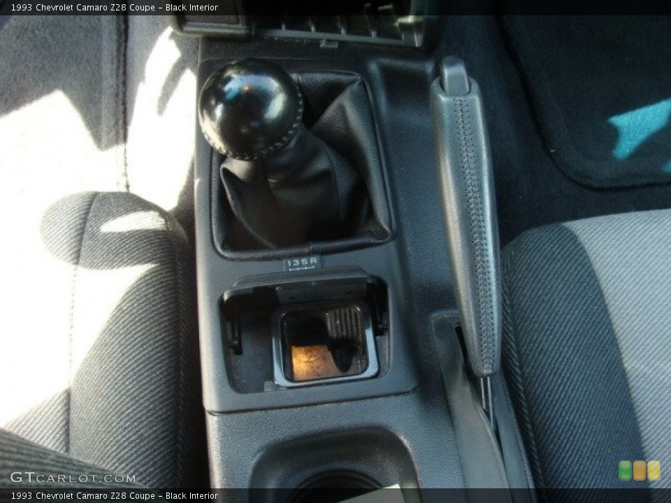 Black Interior Transmission for the 1993 Chevrolet Camaro Z28 Coupe #62199326