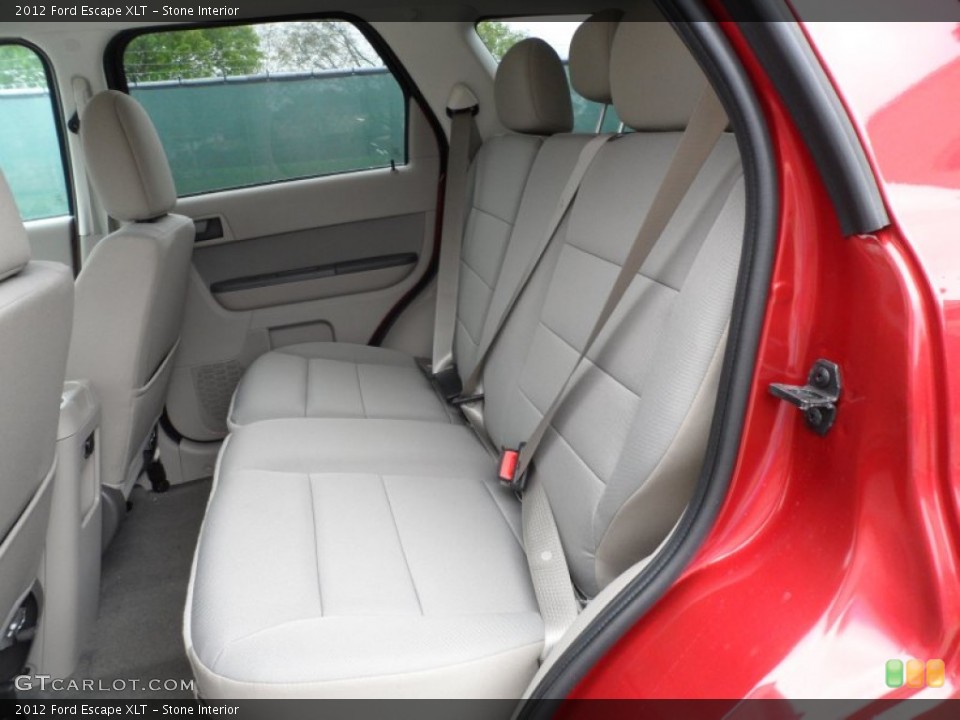 Stone Interior Rear Seat for the 2012 Ford Escape XLT #62200109