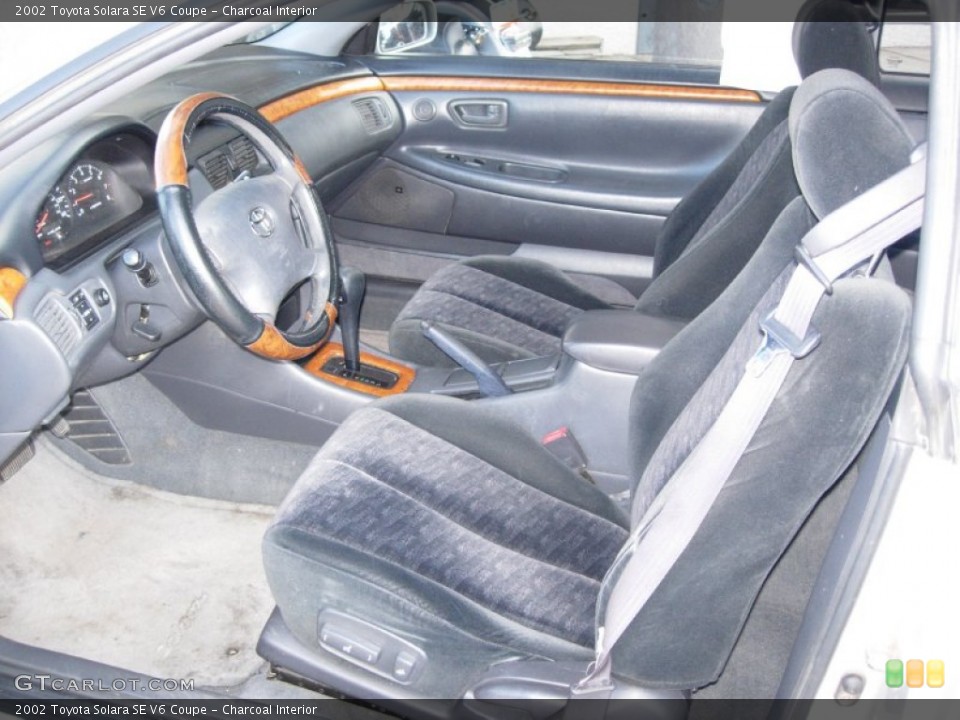 Charcoal Interior Photo for the 2002 Toyota Solara SE V6 Coupe #62201381