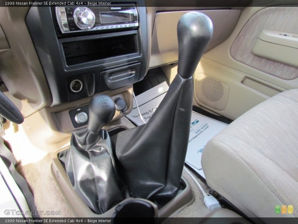 Beige Interior Transmission for the 1999 Nissan Frontier SE Extended Cab 4x4 #62201480