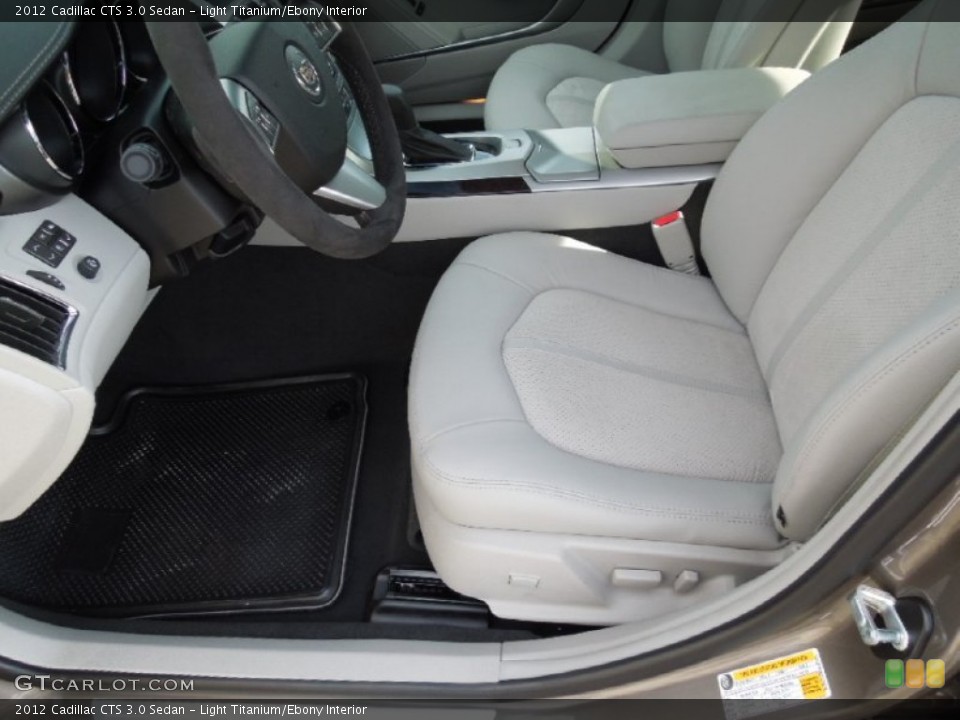 Light Titanium/Ebony Interior Photo for the 2012 Cadillac CTS 3.0 Sedan #62201563