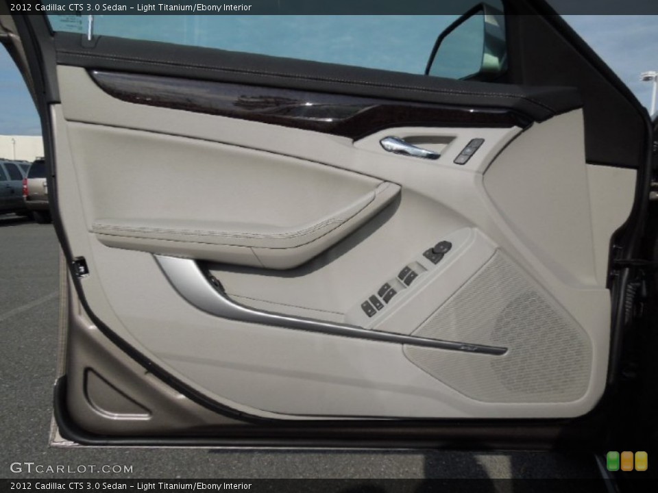 Light Titanium/Ebony Interior Door Panel for the 2012 Cadillac CTS 3.0 Sedan #62201585