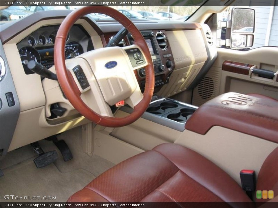 Chaparral Leather 2011 Ford F350 Super Duty Interiors