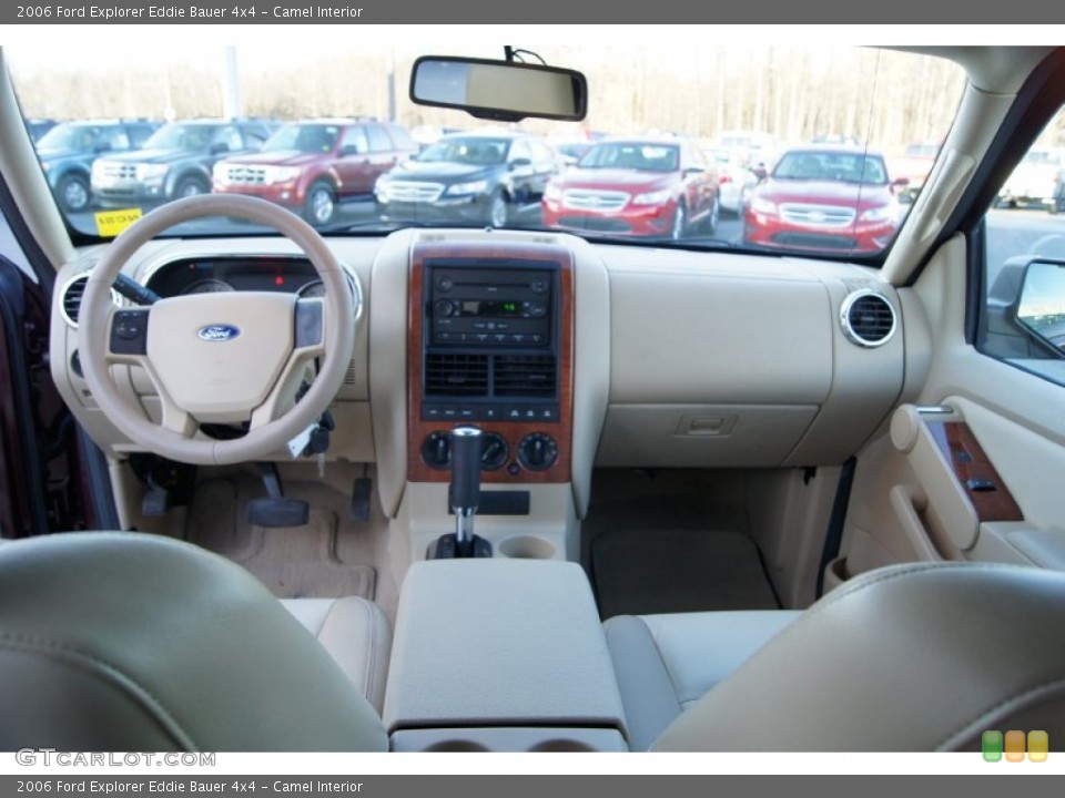 Camel Interior Dashboard for the 2006 Ford Explorer Eddie Bauer 4x4 #62203514