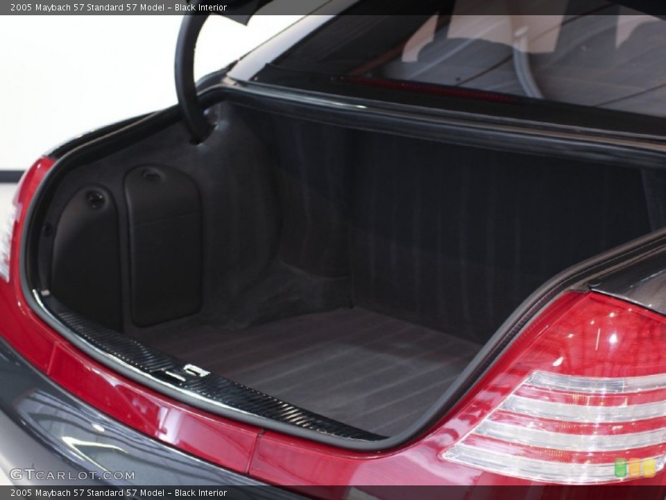Black Interior Trunk for the 2005 Maybach 57  #62205098