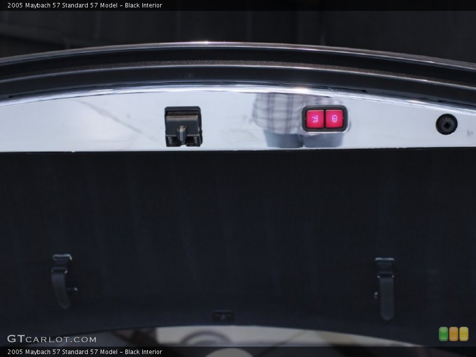 Black Interior Trunk for the 2005 Maybach 57  #62205104