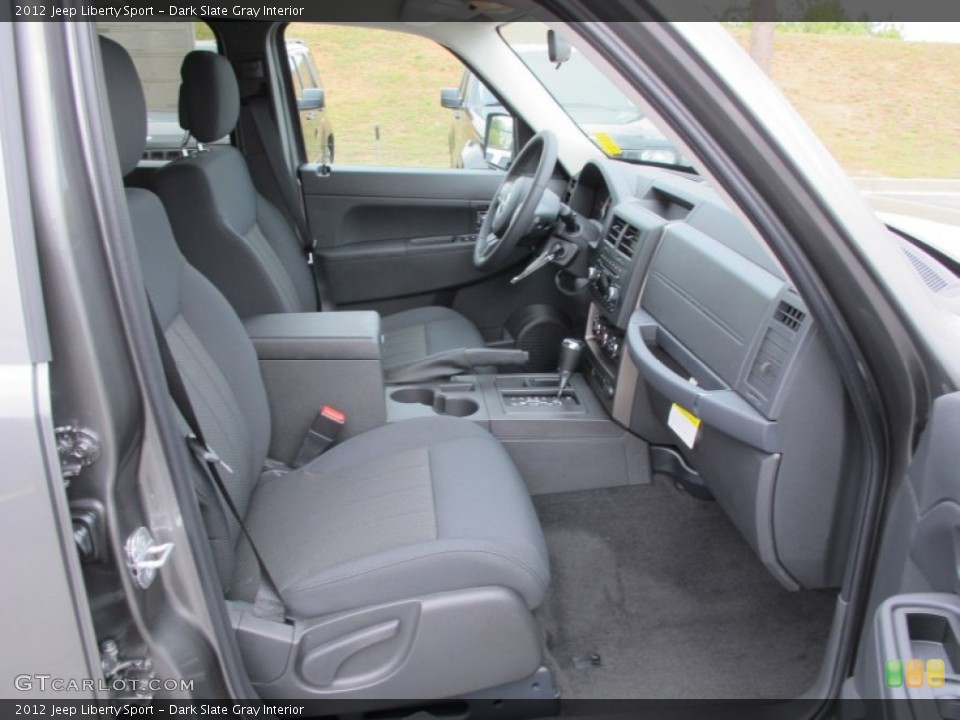 Dark Slate Gray Interior Photo for the 2012 Jeep Liberty Sport #62207583