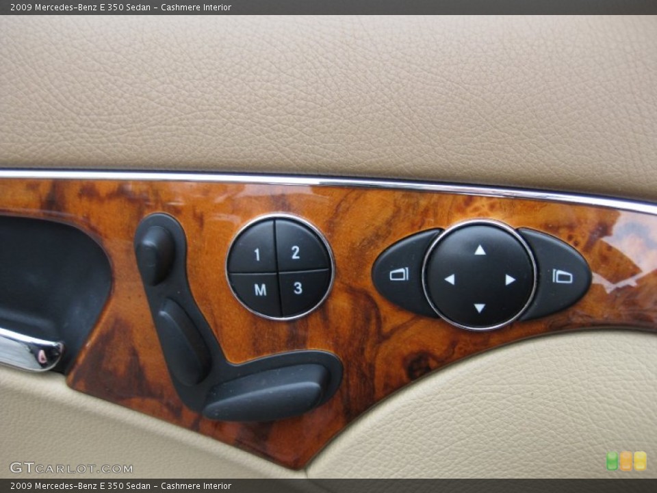 Cashmere Interior Controls for the 2009 Mercedes-Benz E 350 Sedan #62210494