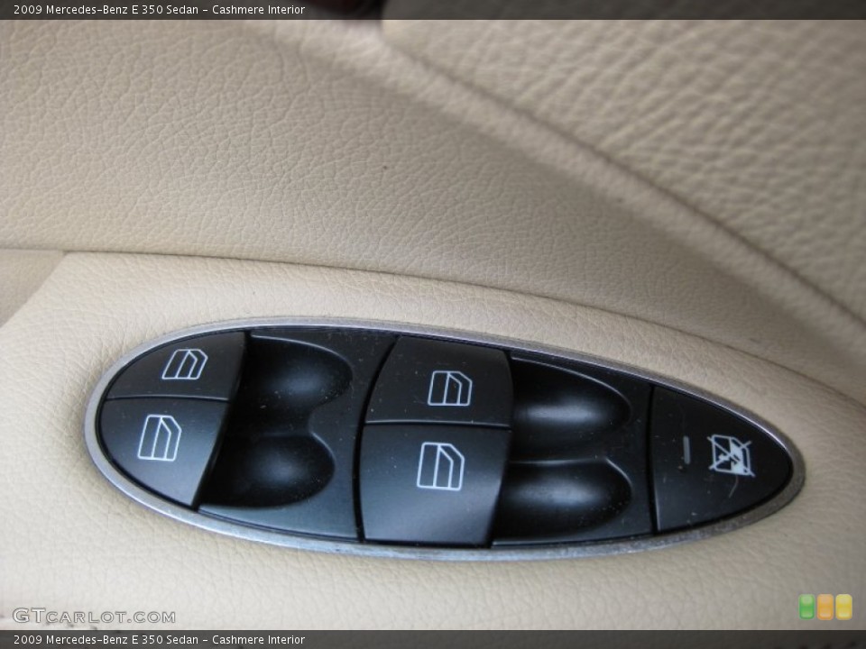Cashmere Interior Controls for the 2009 Mercedes-Benz E 350 Sedan #62210502