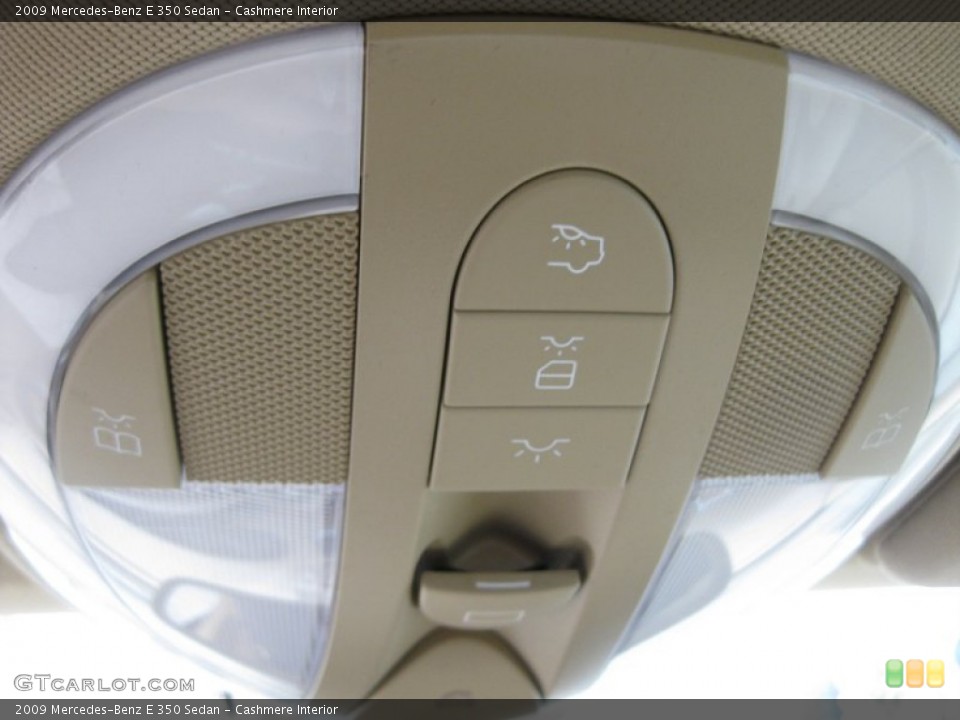 Cashmere Interior Controls for the 2009 Mercedes-Benz E 350 Sedan #62210569