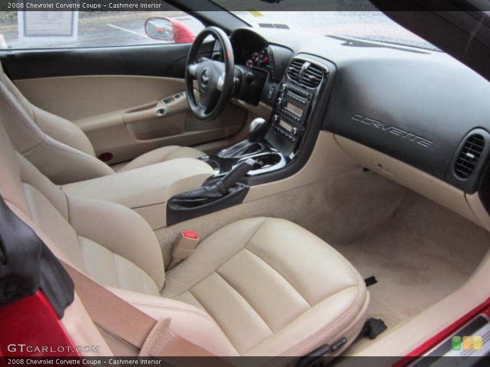 Cashmere Interior Photo for the 2008 Chevrolet Corvette Coupe #62210622